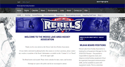 Desktop Screenshot of mlaharebels.com